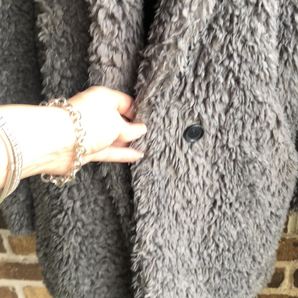 Joie Kavasia Dove Gray Single Botton Coat - Picture 9 of 13